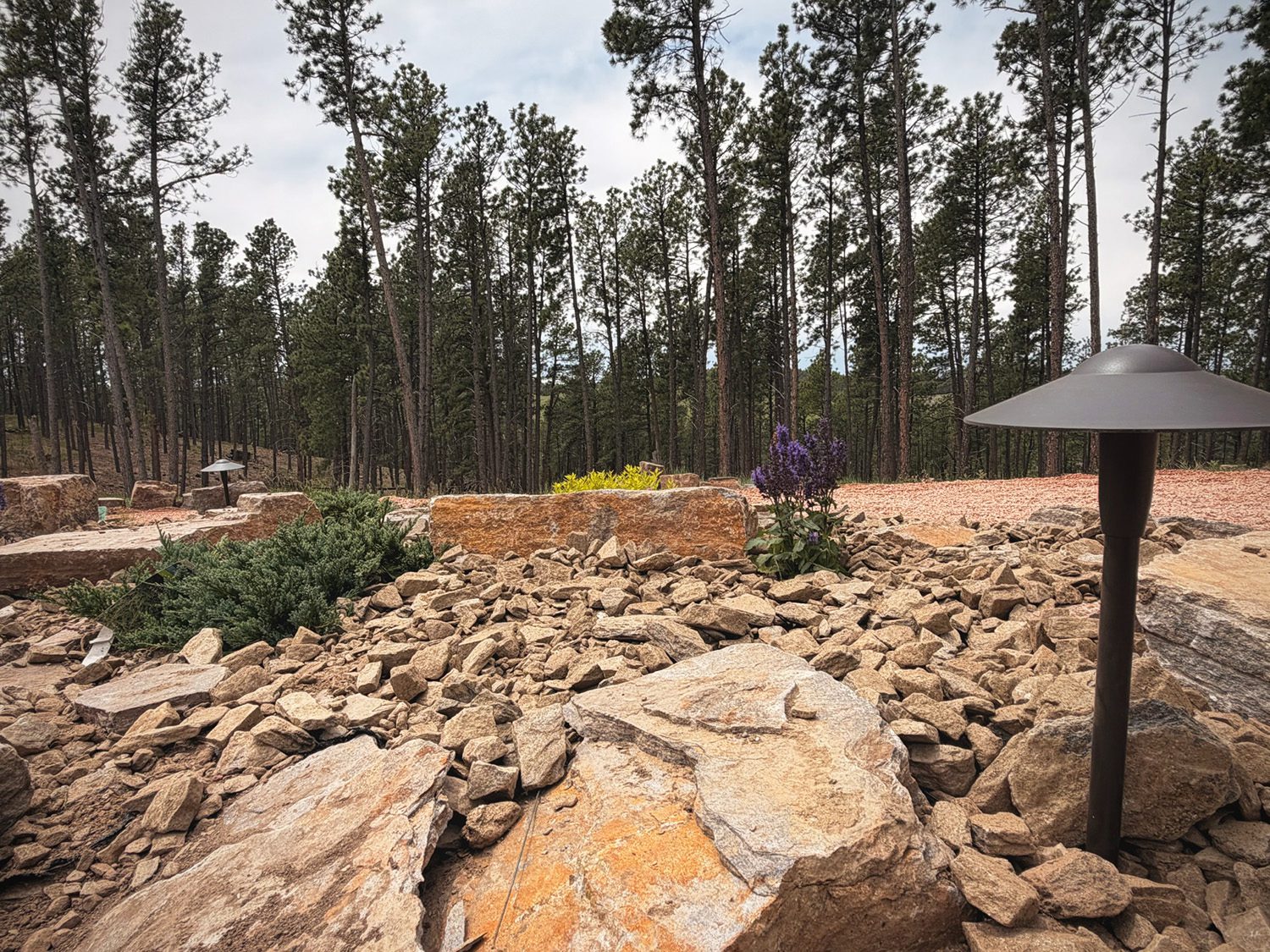 Homecoming Project Custom Stone Planter