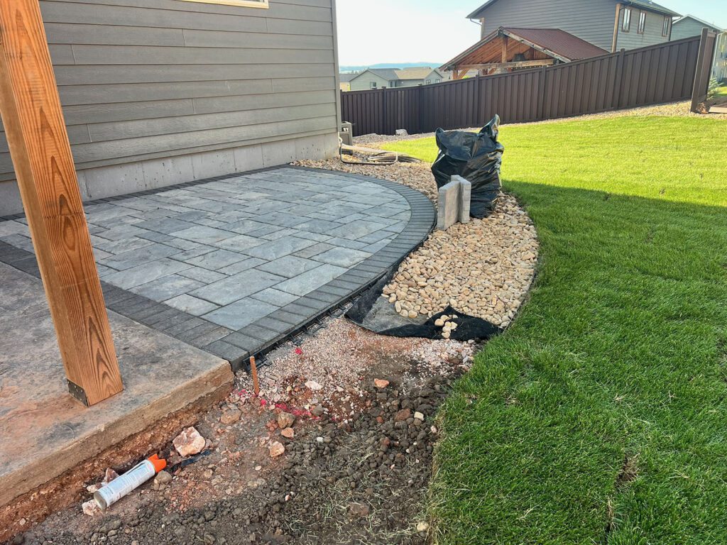 The Overlook Project Extended Patio Space