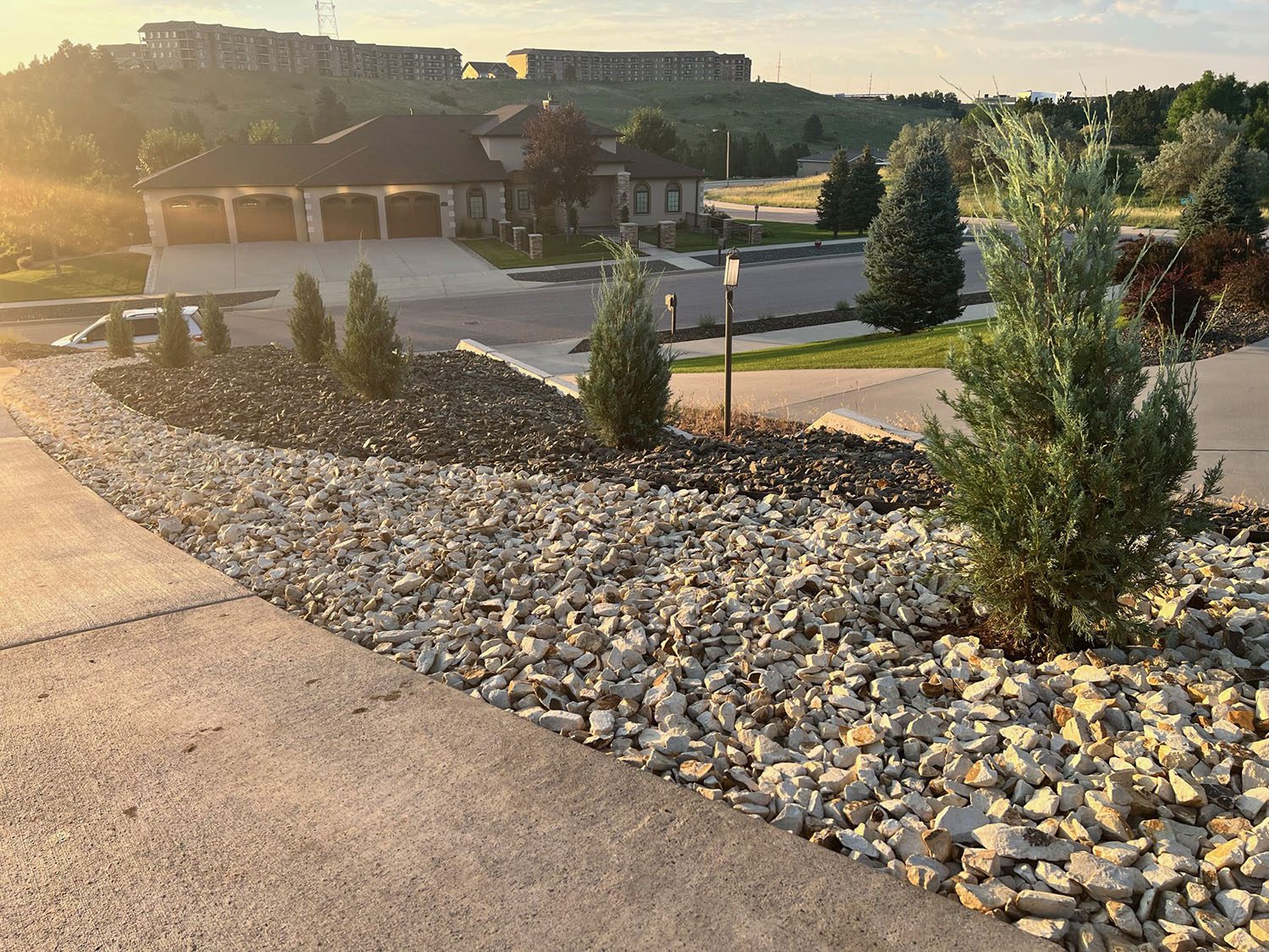 The Vista Project Custom Driveway Edging